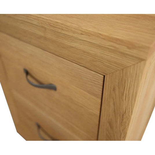 Bellingham Solid Oak 2 Drawer Bedside Chest