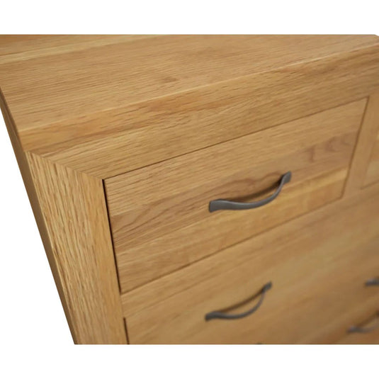 Bellingham Solid Oak 2 Over 3 Chest of Drawers