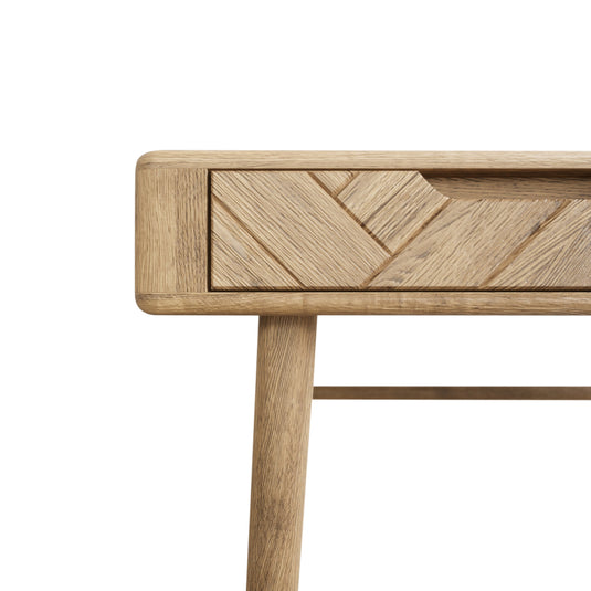 Carson Solid Oak Dressing Table / Computer Desk