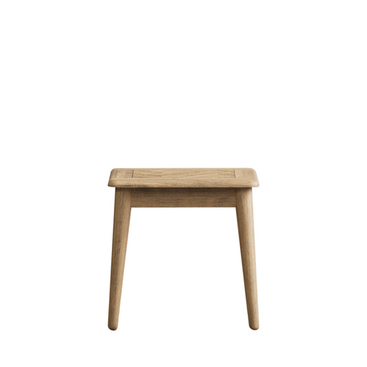 Carson Solid Oak Dressing Table Stool