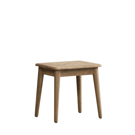 Carson Solid Oak Dressing Table Stool