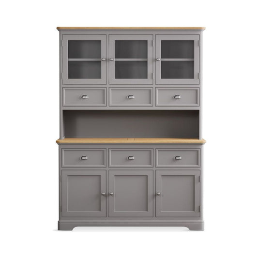 Bridstow Oak and Light Grey Painted Large Dresser Dresser Bridstow 