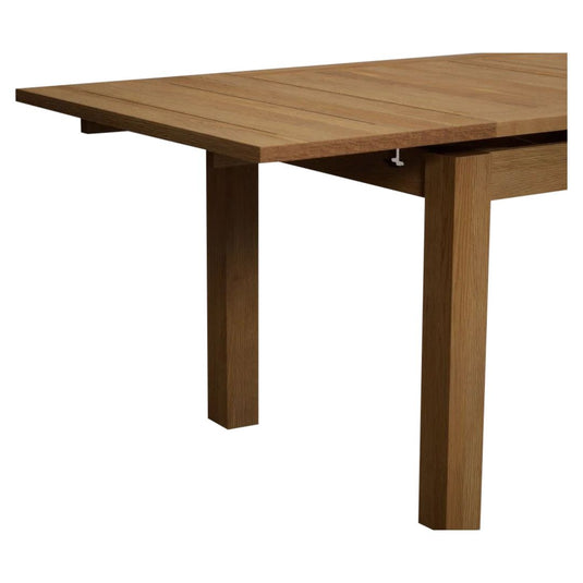 Extending Romney 140cm Solid Oak Dining Table