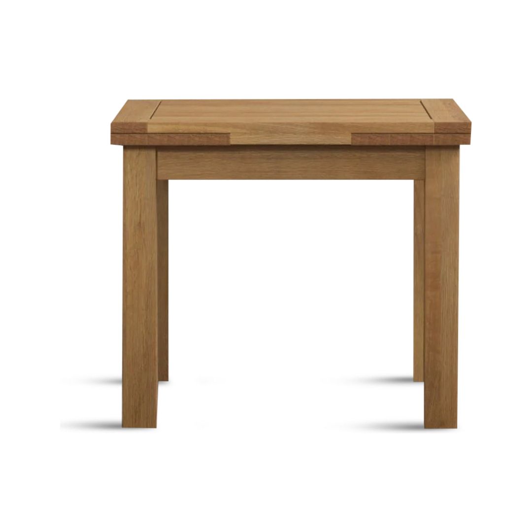 Extending 90cm Solid Oak Dining Table