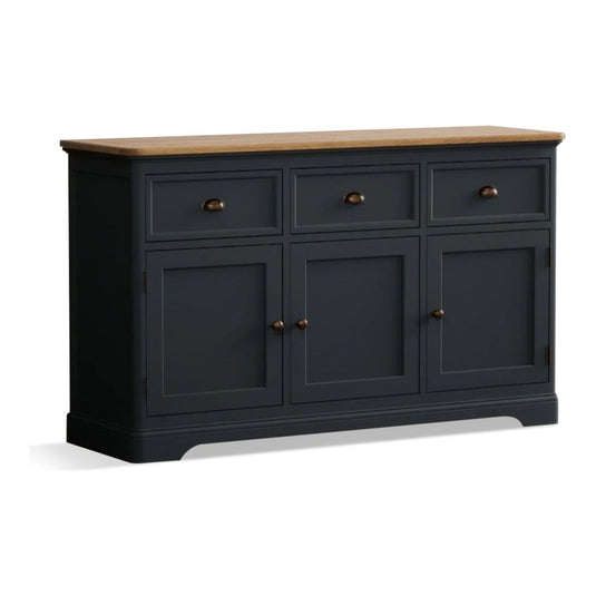 Ashton Oak and Blue Painted Large Sideboard