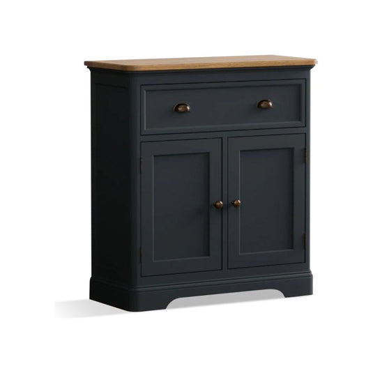 Ashton Oak and Blue Painted Hallway Sideboard