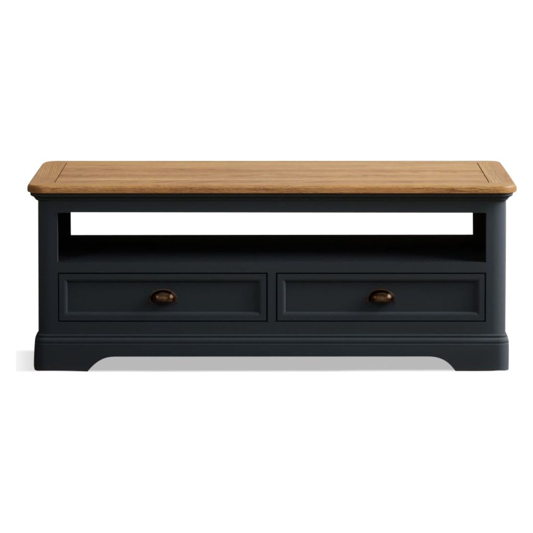 Oak Painted 4 Drawer Coffee Table