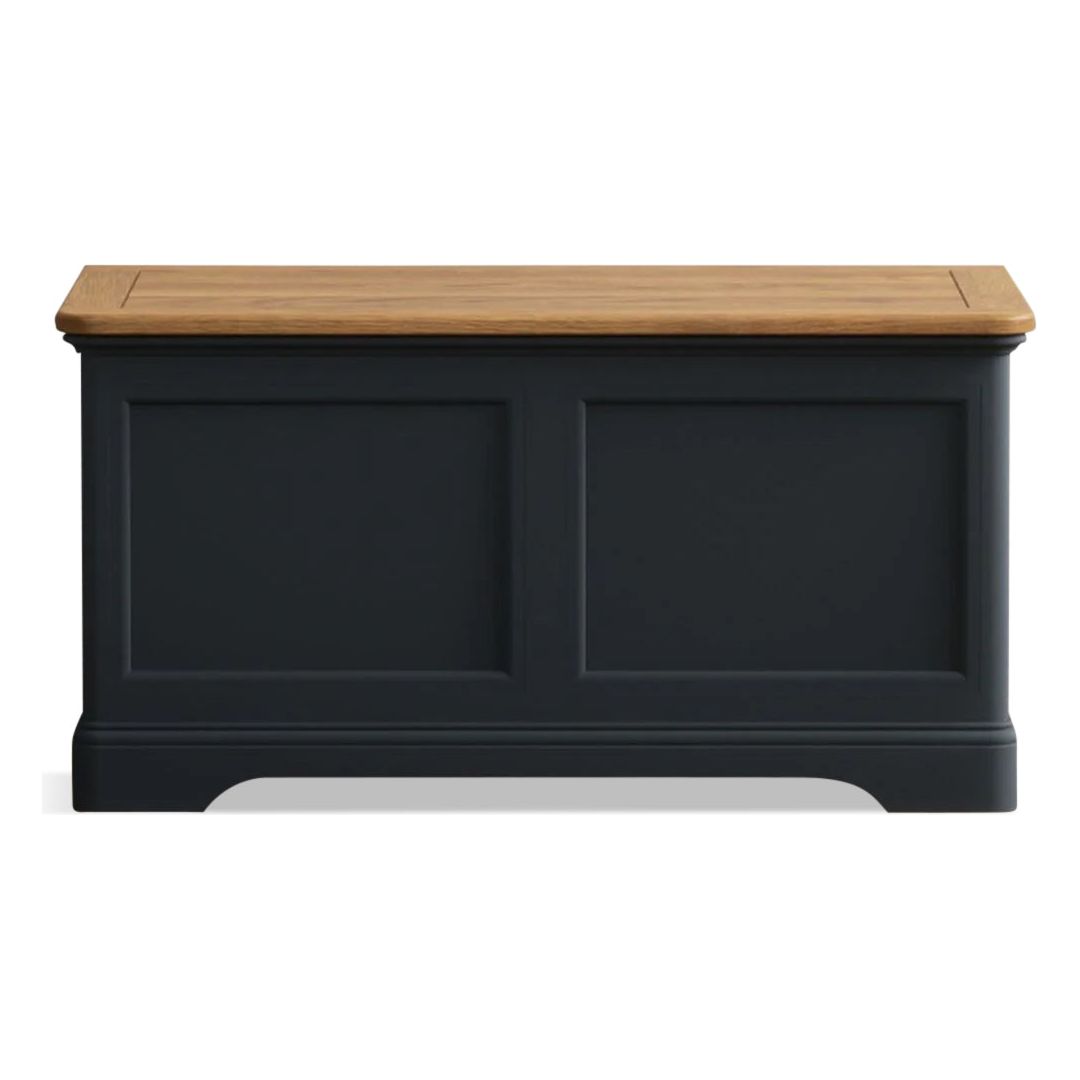 Oak Painted Blanket Box