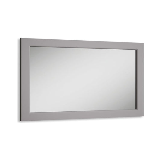 Light Grey painted 90cm Wall Mirror