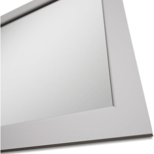 Light Grey painted 90cm Wall Mirror