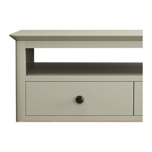 Numara Oak and Soft Green Painted 4 Drawer Coffee Table