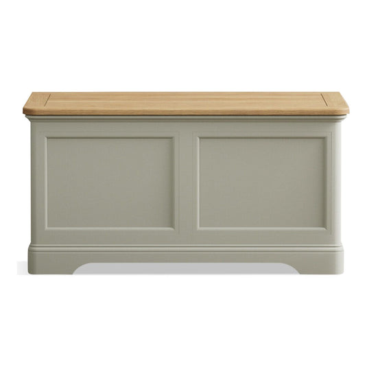 Ashton Soft Green Painted Blanket Box