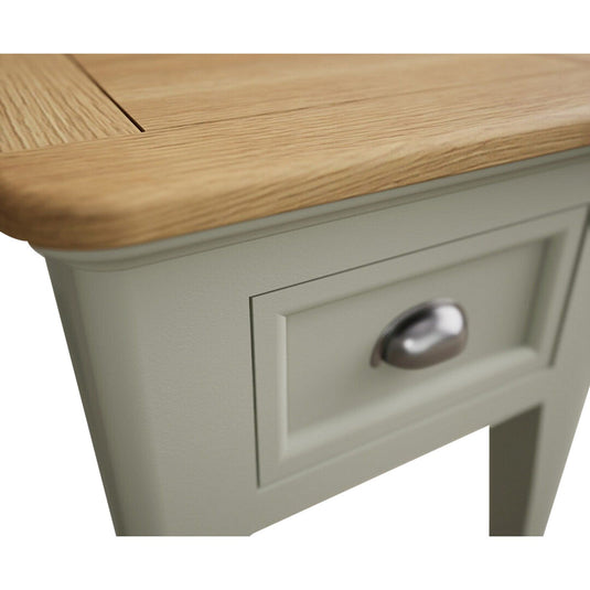 Ashton Soft Green Painted 1 Drawer Bedside