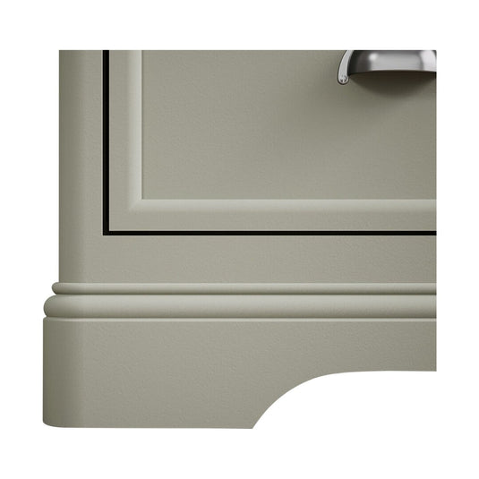 Ashton Soft Green Painted Glazed Display Cabinet