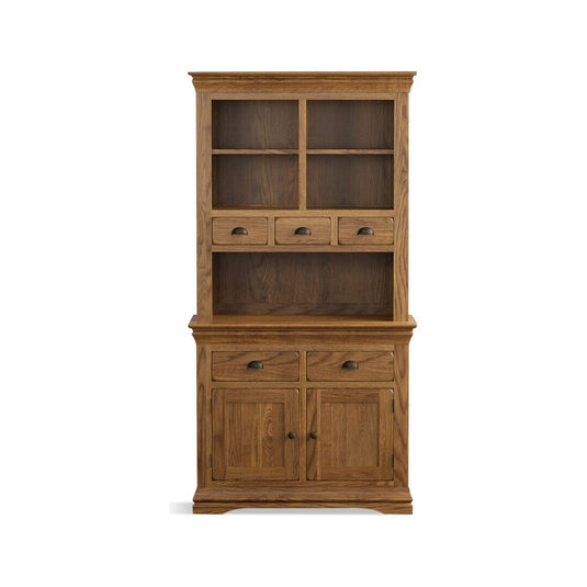 Hulbury Rustic Solid Oak Small Dresser