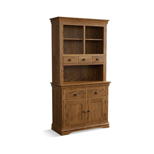 Hulbury Rustic Solid Oak Small Dresser