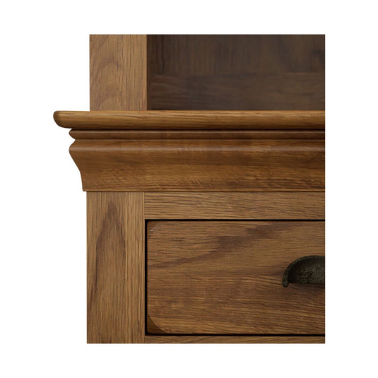 Hulbury Rustic Solid Oak Small Dresser