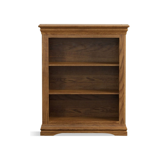 Hulbury Rustic Solid Oak Small Bookcase