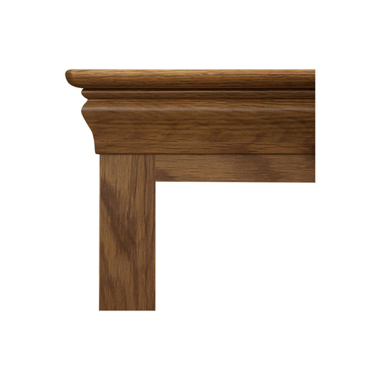 Hulbury Rustic Solid Oak Coffee Table