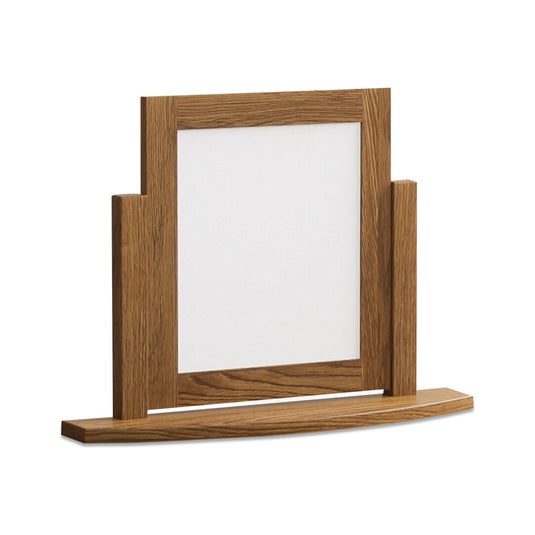 Hulbury Rustic Solid Oak Dressing Table Mirror