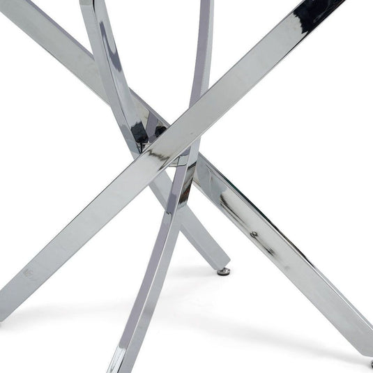 Detroit 160cm Rectangular Glass Dining Table