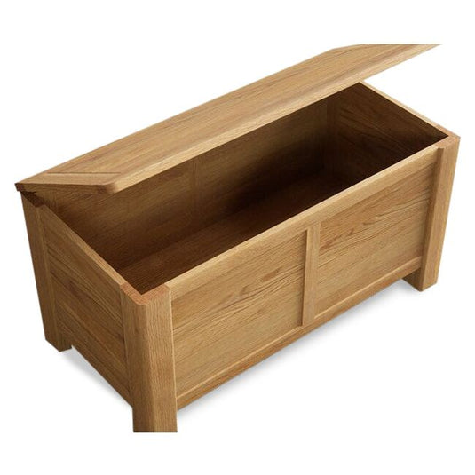 Walsham Solid Oak Blanket Box