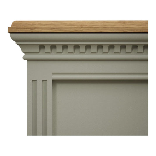 Phillipe Oak and Soft Green Painted Blanket Box