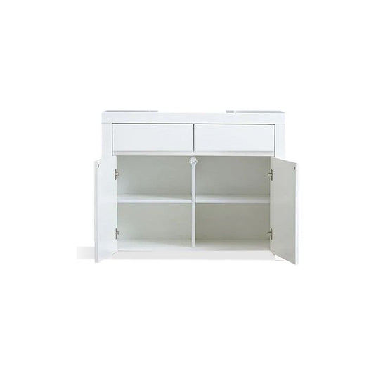 Annick 2 Door 2 Drawer White High Gloss Sideboard