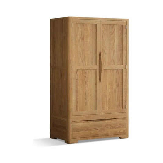 Dereham Solid Oak Double Wardrobe