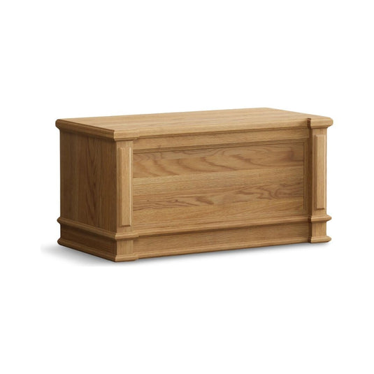 Bewley Solid Oak Blanket Box Blanket Boxes Bewley 