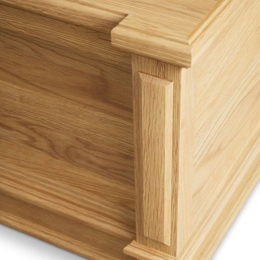 Bewley Solid Oak Blanket Box Blanket Boxes Bewley 