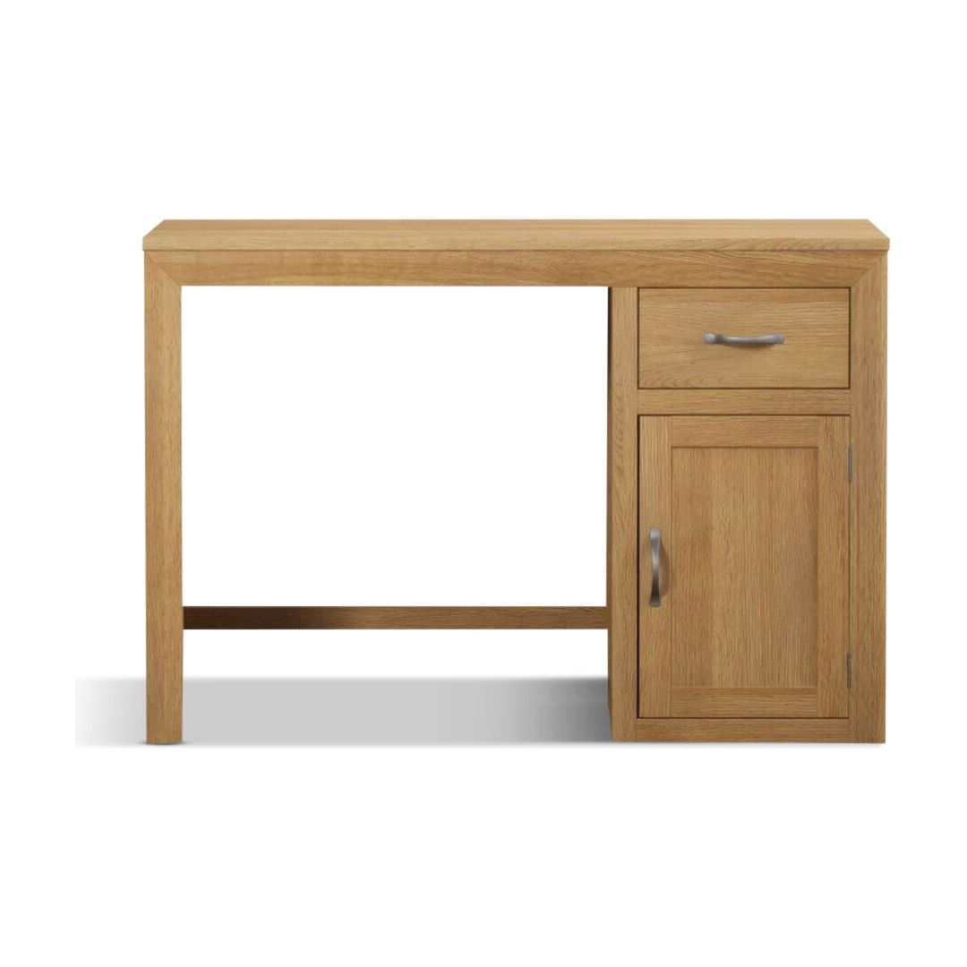 Oak Computer Stool Bellingham Solid Oak Computer Desk | Furniture 48