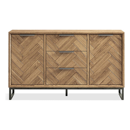 Roman Solid Oak Large Sideboard