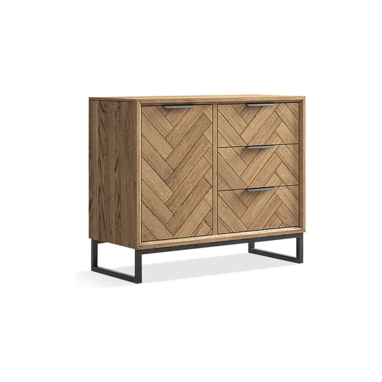 Roman Solid Oak Small Sideboard