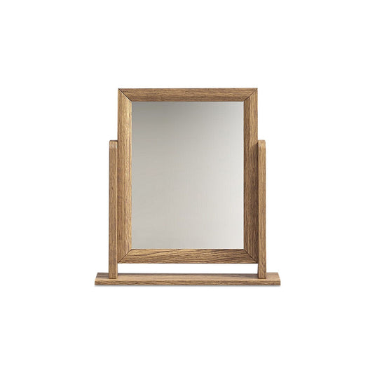 Roman Solid Oak Dressing Table Mirror