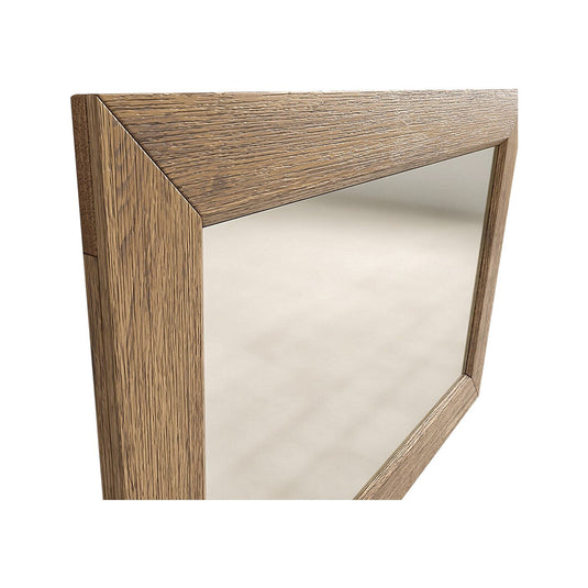 Roman Solid Oak Wall Mirror
