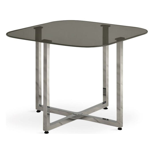 Santorini Grey Glass Dining Table Dining Table Santorini 