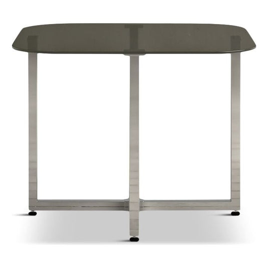 Santorini Grey Glass Dining Table Dining Table Santorini 