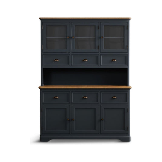 Ashton Oak and Blue Painted Large Dresser