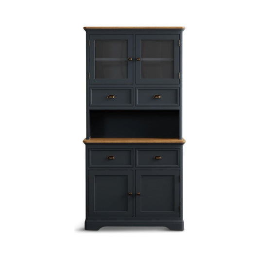 Ashton Oak and Blue Painted Small Dresser