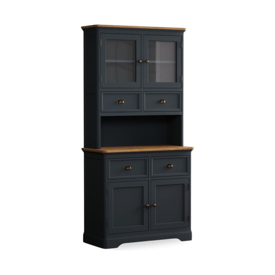 Ashton Oak and Blue Painted Small Dresser | Furniture 48 Ashton Oak and Blue Painted Small Dresser | Furniture 48