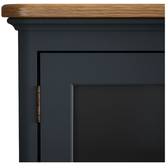 Ashton Oak and Blue Painted Small Dresser