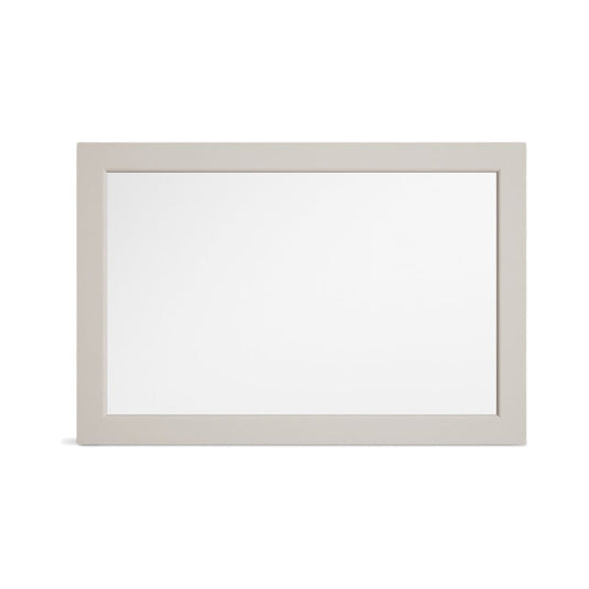 Soft White Painted 90cm wall Mirror