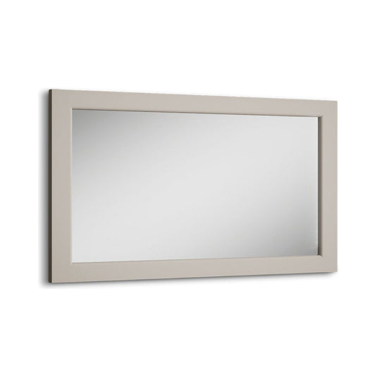 Soft White Painted 90cm wall Mirror