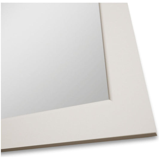 Soft White Painted 90cm wall Mirror