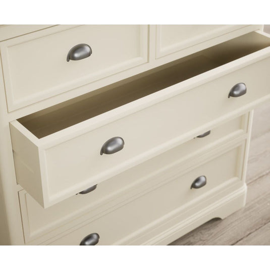 Bridstow Oak and Cream Painted 2 Over 3 Chest of drawers Storage Bridstow 