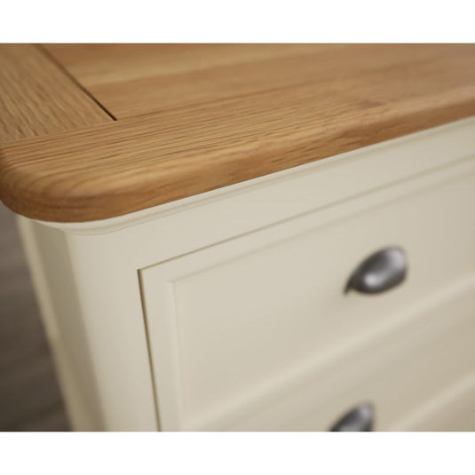 Bridstow Oak and Cream Painted 2 Over 3 Chest of drawers Storage Bridstow 