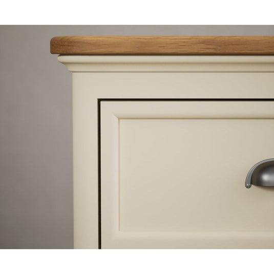 Bridstow Oak and Cream Painted 2 Over 3 Chest of drawers Storage Bridstow 