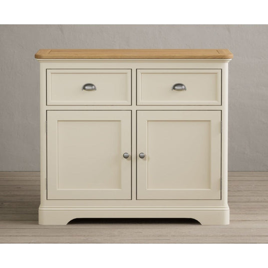 Bridstow Oak and Cream Painted Small Sideboard Sideboards Bridstow 