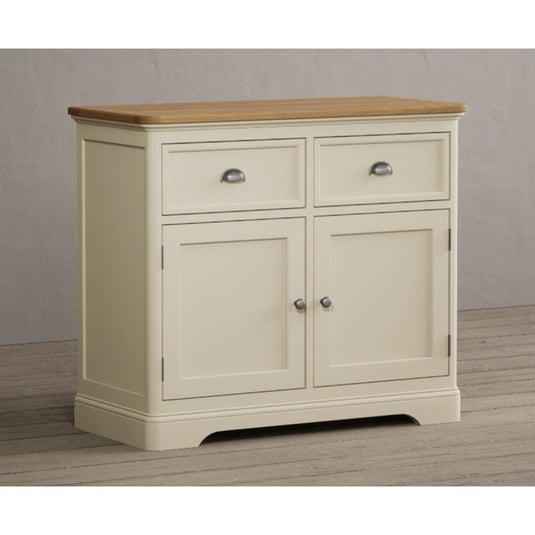 Bridstow Oak and Cream Painted Small Sideboard Sideboards Bridstow 